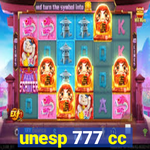 unesp 777 cc